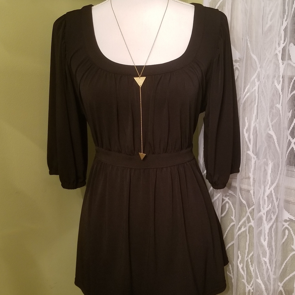 Black Bohemian Top